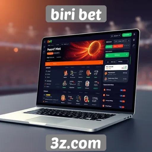 Interface e usabilidade da plataforma Biri Bet
